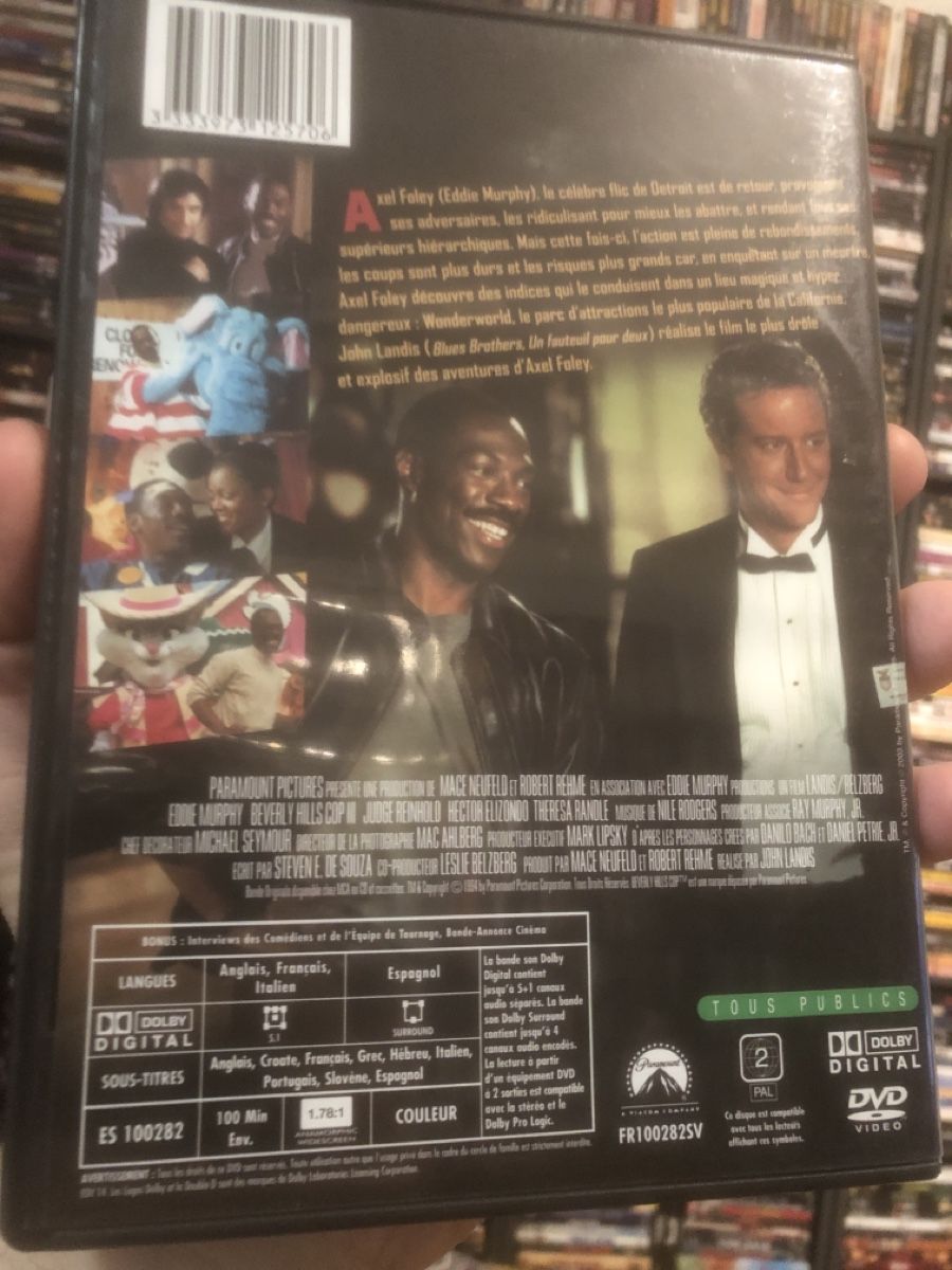 Tutti i DVDs: Le Flic de Beverly Hills 3 - dvd – Usato da Lausanne venduto da fransadpop 1