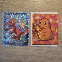 Charmeleon holo charmander vintage 1999 stickers
