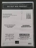 Stempelset von Stampin up "So gut wie perfekt"