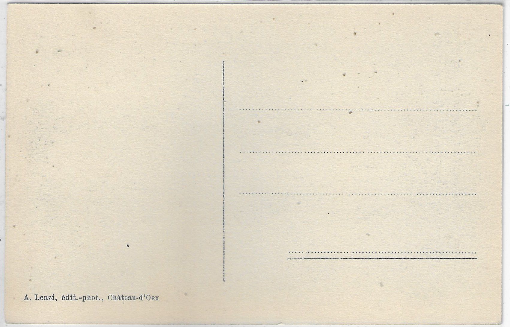 Cartoline postali: Chteau d'Oex - Eglise – Usato da Ettingen venduto da Kartenplanet 1