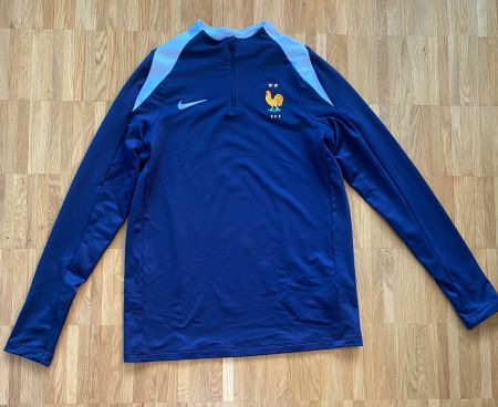 Fussball long sleeve Trikot Herren, Frankreich, M