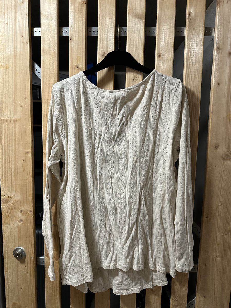 H&M T-shirt: Pointelleshirt, MAMA, Gr.XL – Usato da Uster venduto da staernli4 3
