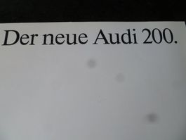 Audi 200 Prospekt 1984