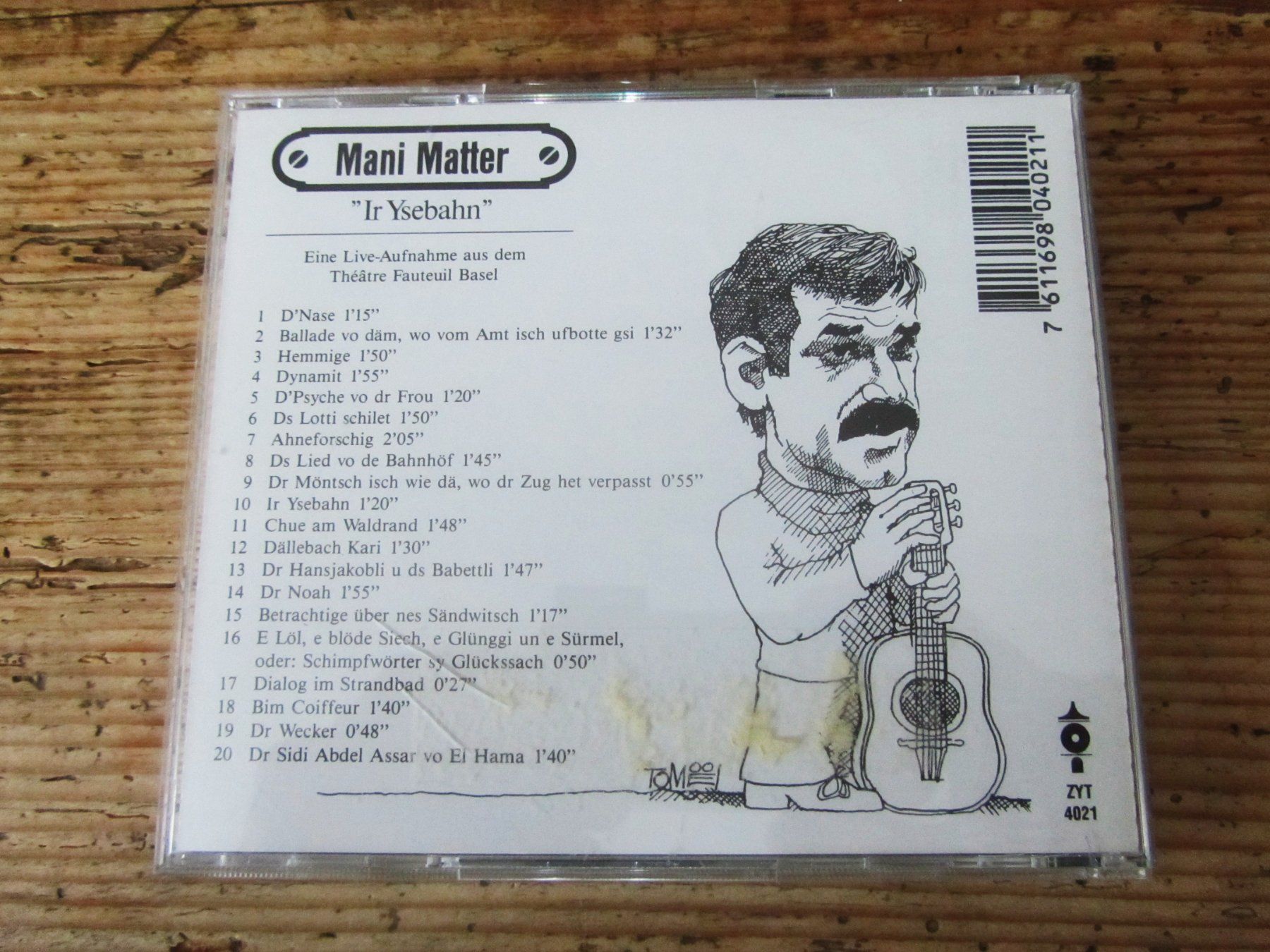 CDs: CD Mani Matter Ir Ysebahn gebraucht – Gebraucht aus Seengen von mikelele 1