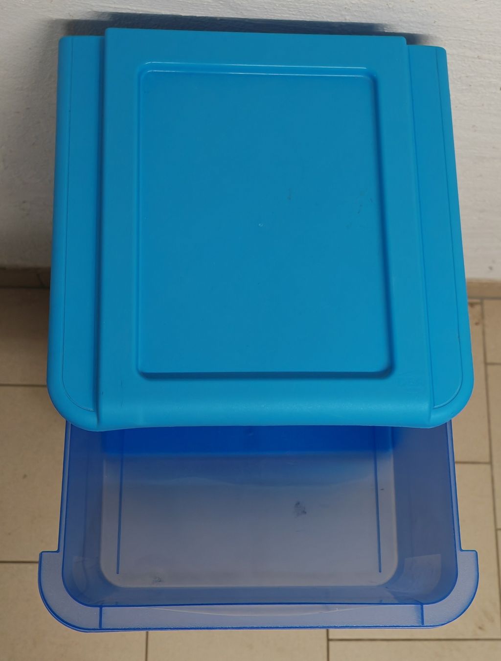 Cassettiere: Blaue Rollkommode Schubladenbox 4 Fächer Aufbewahrung – Usato da Rheinsulz venduto da Dred 3