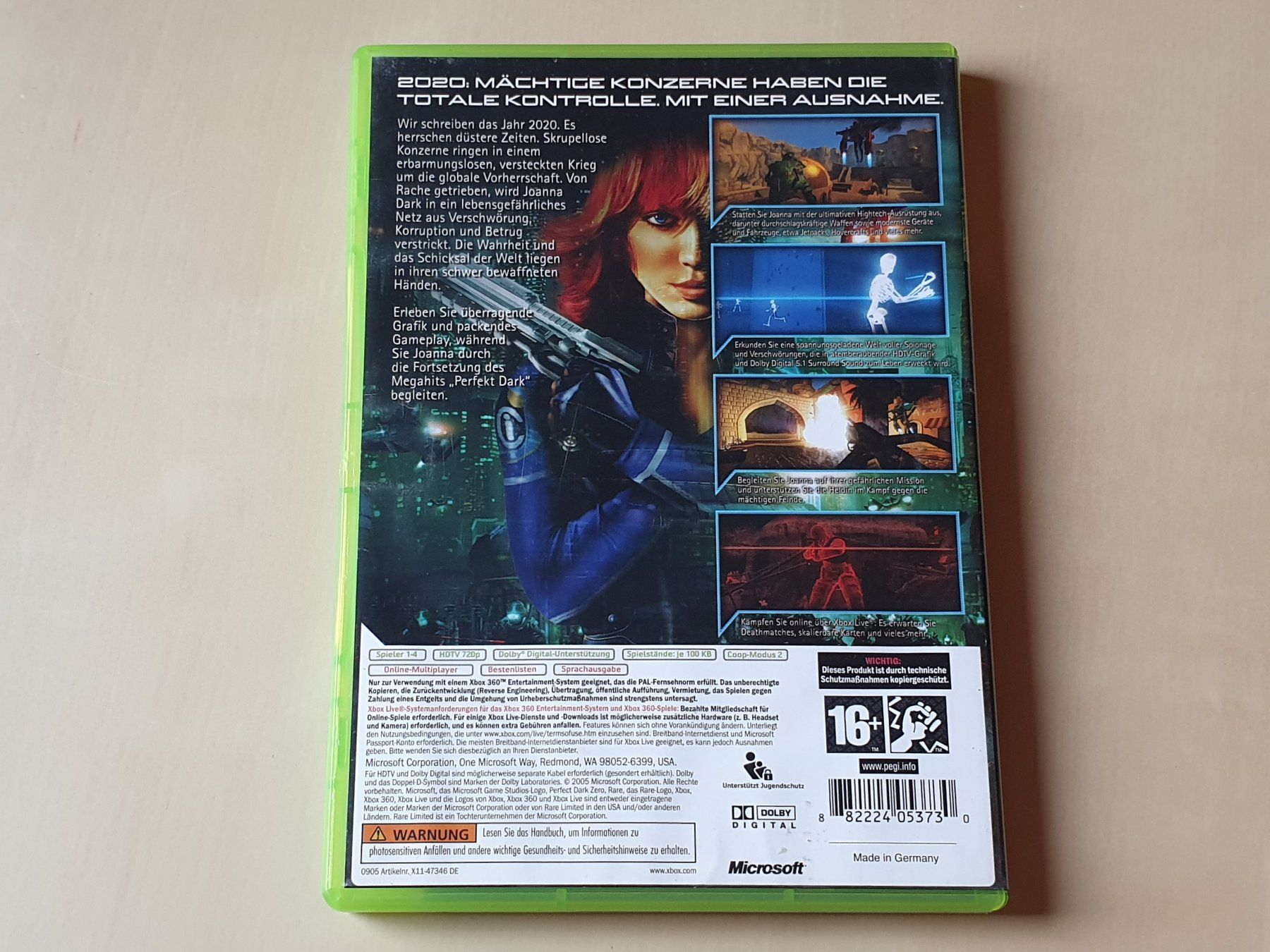Microsoft Spiele: Perfect Dark Zero – Gebraucht aus Stansstad von collectorsshop 1