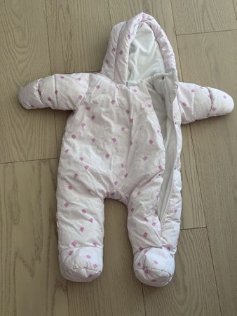 Combinaison pilote Jacadi 6 mois – 67 cm – rose pâle imprimé