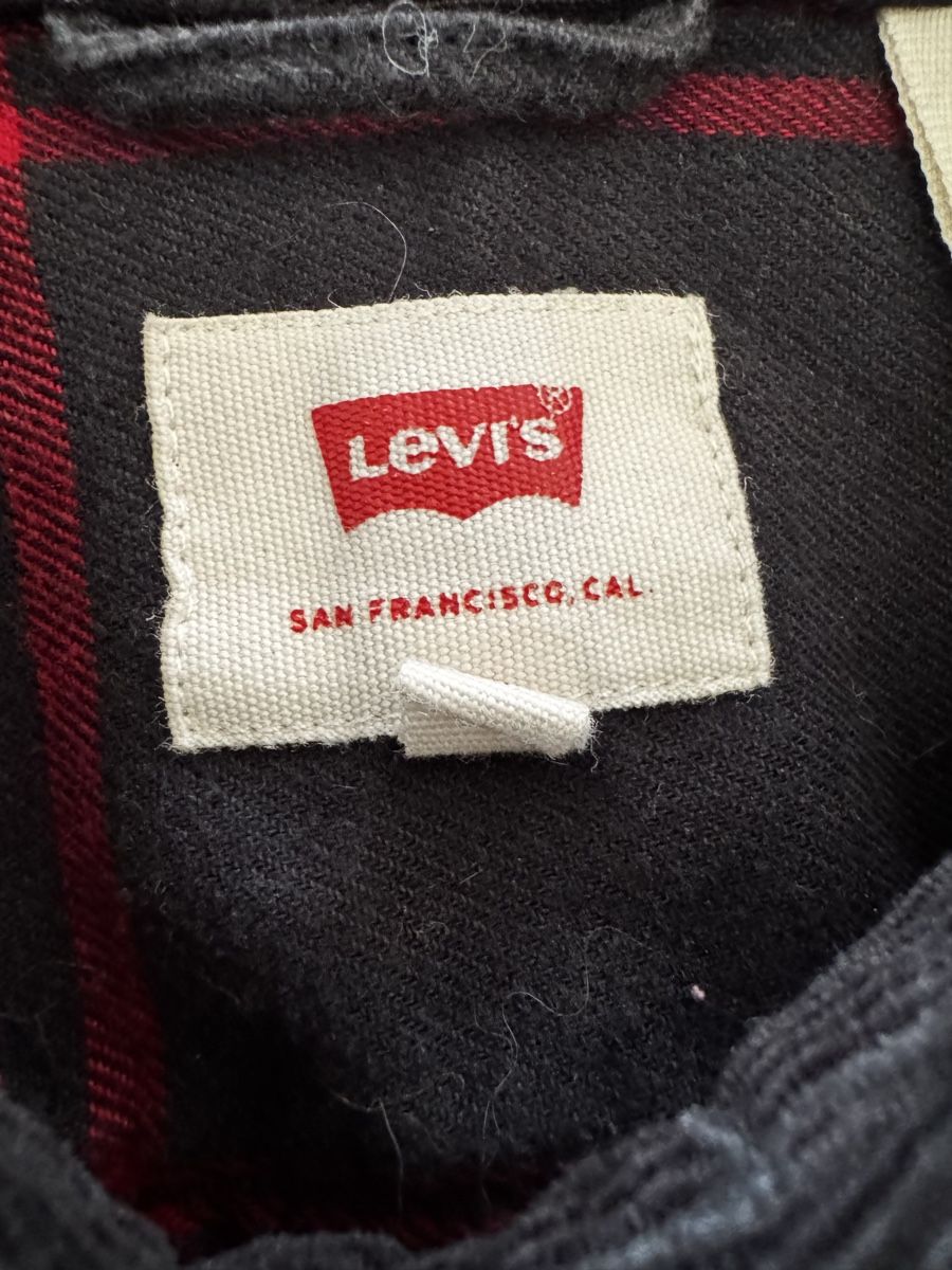 Levi's Camicie: Levis chemise à carreaux Red  L – Usato da Vevey venduto da Eiden77 1