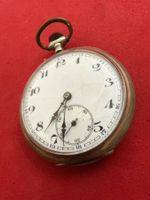 Antike Taschenuhr echt Silber 49 mm
