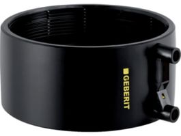 16x Geberit manchon électrique 366771, Ø 90 mm, noir. Neufs