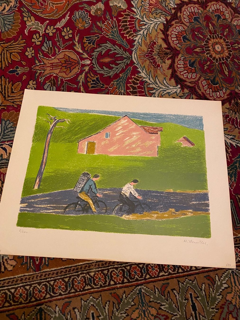 Grafica & Litografie: Herbert Theurillat Lithographie – Usato da Münchwilen TG venduto da Mercurius63