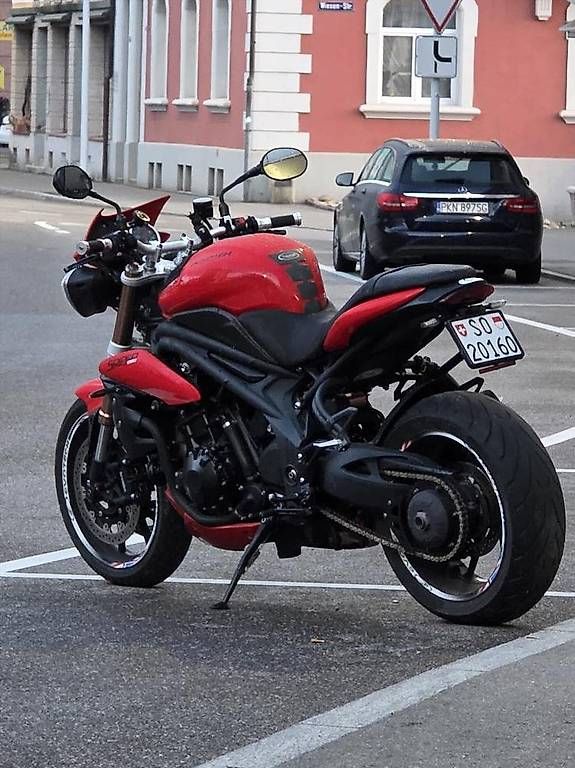Route: Triumph Speed Triple 1050 – D'occasion à Langenthal par Goergens10 1