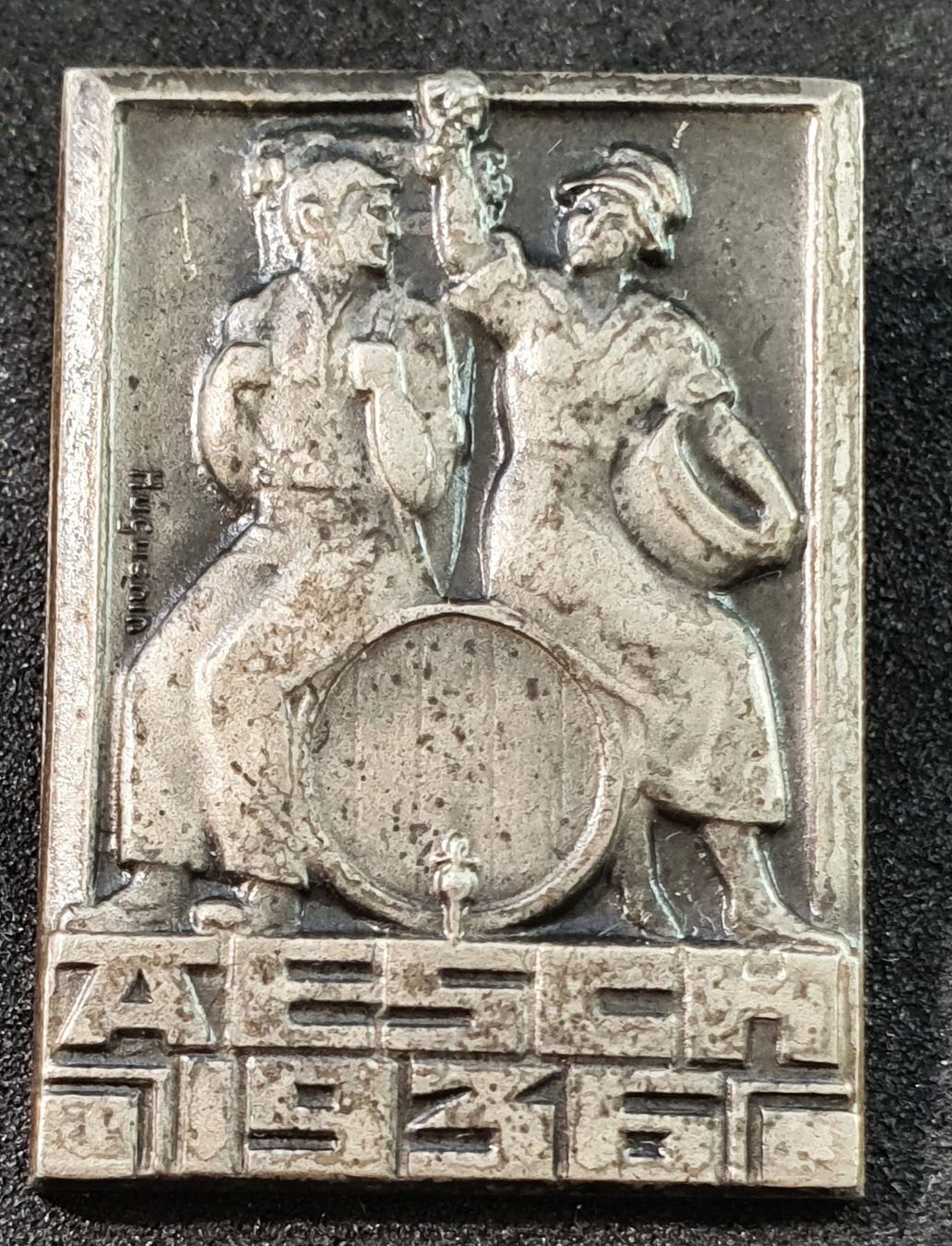Spille & Fermagli: BB577 - Alte Brosche Wein Aesch 1936 – Usato da Reinach BL venduto da Boston-Verkauf