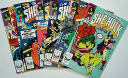 SENSATIONAL SHE-HULK #9-14 COMPLETE HIGH GRADE RUN 1989-90