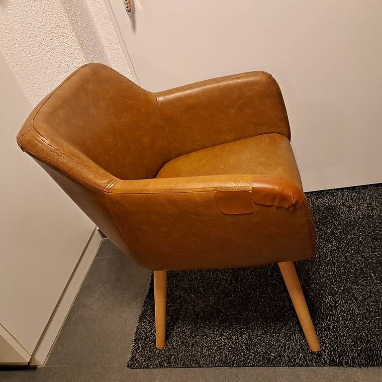 Sedie: Stühle (Kunstleder Cognac) – Usato da Neftenbach venduto da sam_jbb5 1