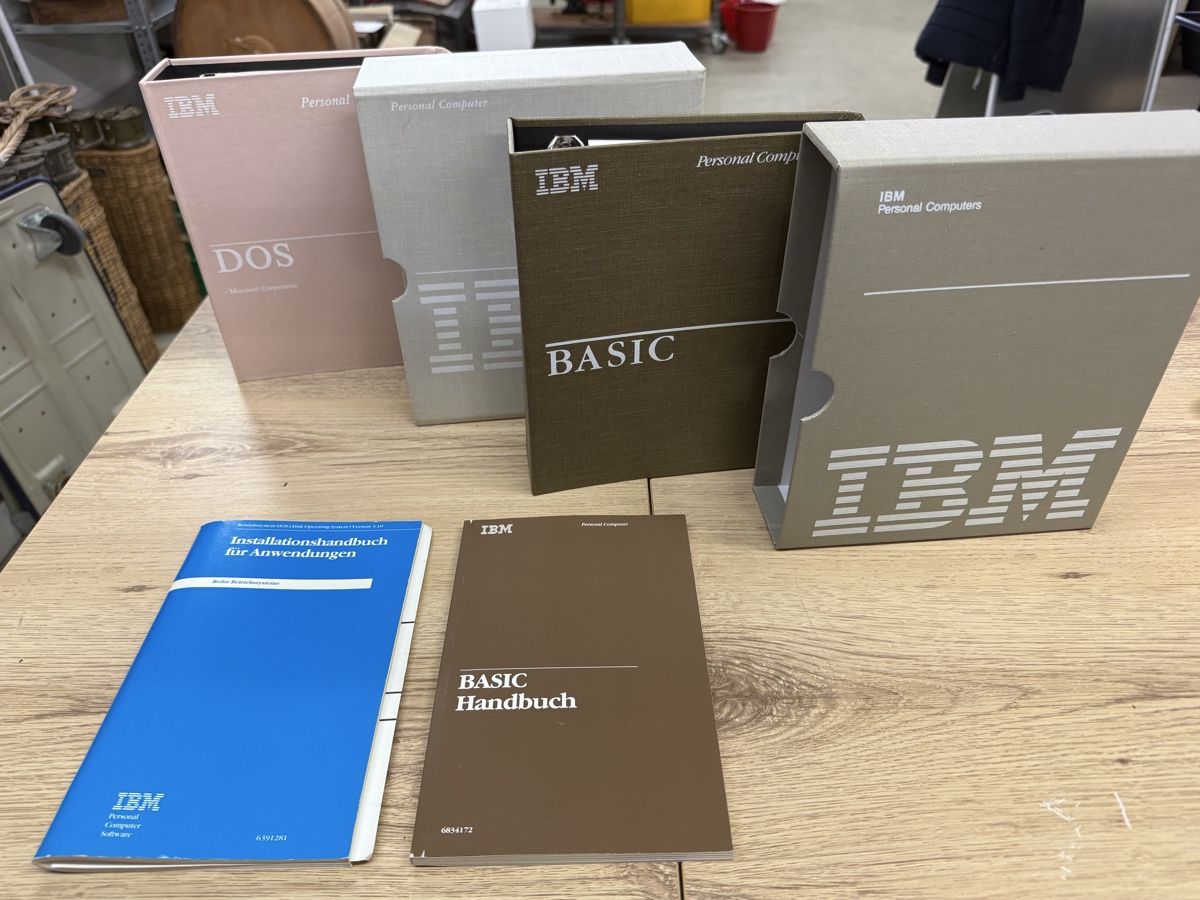 IBM Personal Computer Handbücher & Ordner Set – Rarität Deut (Neu ...