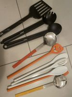 Küchenhelfer Set, 8-teilig, Kochlöffel, Schöpfkellen - Top!
