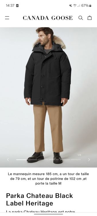 Taille canada clearance goose