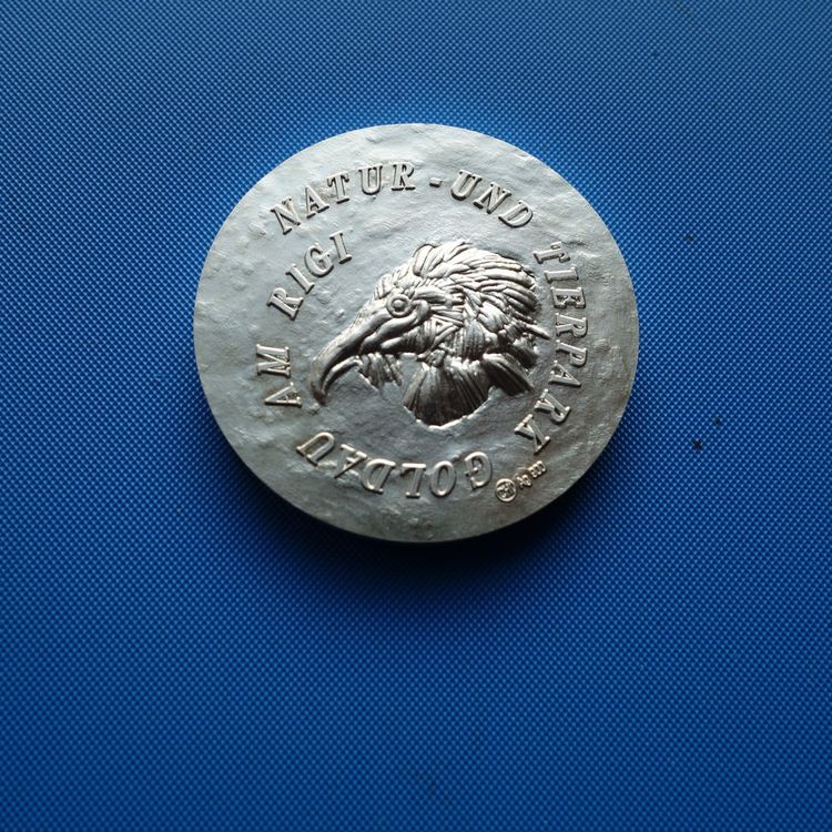 MEDAILLE H. ERNI Tierpark Goldau, Bartgeier 1997SILBER Kaufen