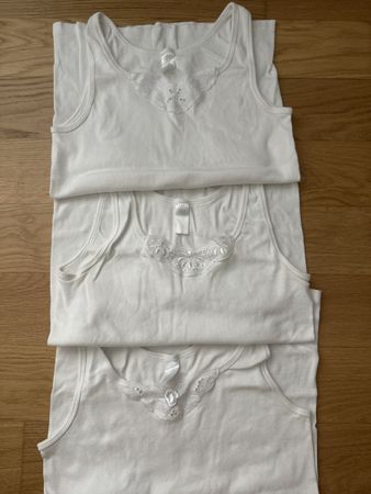 3x weisses Unterhemd Grösse M