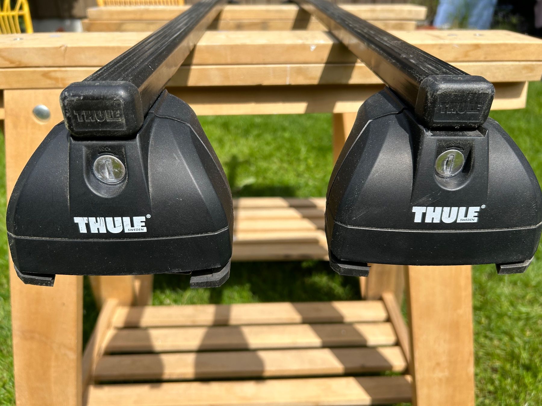 Thule Portapacchi: Dachträger, Thule Rapid System 753 – Usato da Winterthur venduto da Babou2012 3