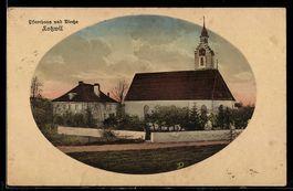 AK Lotzwil, Pfarrhaus und Kirche