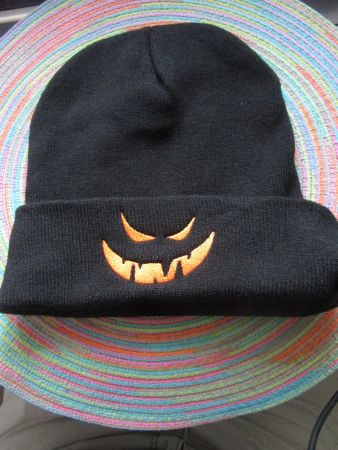 HALLOWEEN MÜTZE NEU UNGETRAGEN WASCHBAR 30GRAD