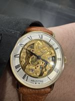Felicitas Herrenuhr, Mechanisch, Vintage Style, Top Zustand!