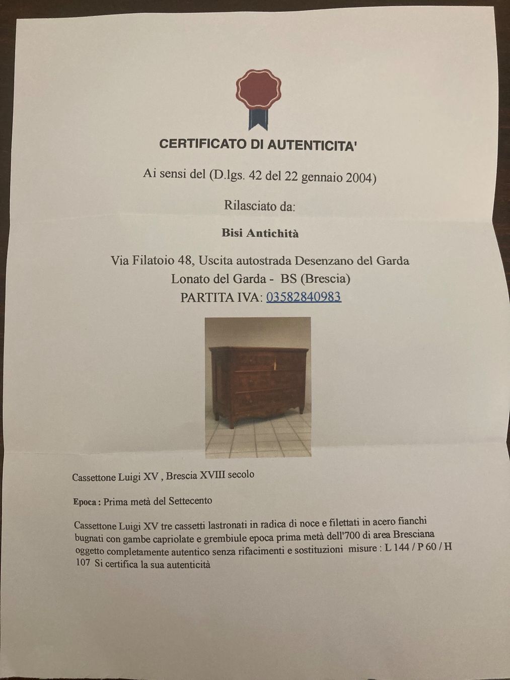 Commodes: Grosse antike Kommode mit 3 Schubladen – D'occasion à Muri b. Bern par bia_87qg 9
