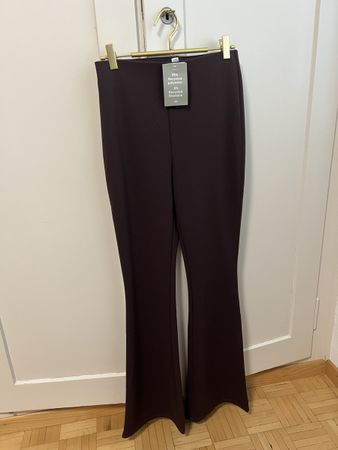 Pantaloni H&M svasati Bordeaux taglia S nuovi