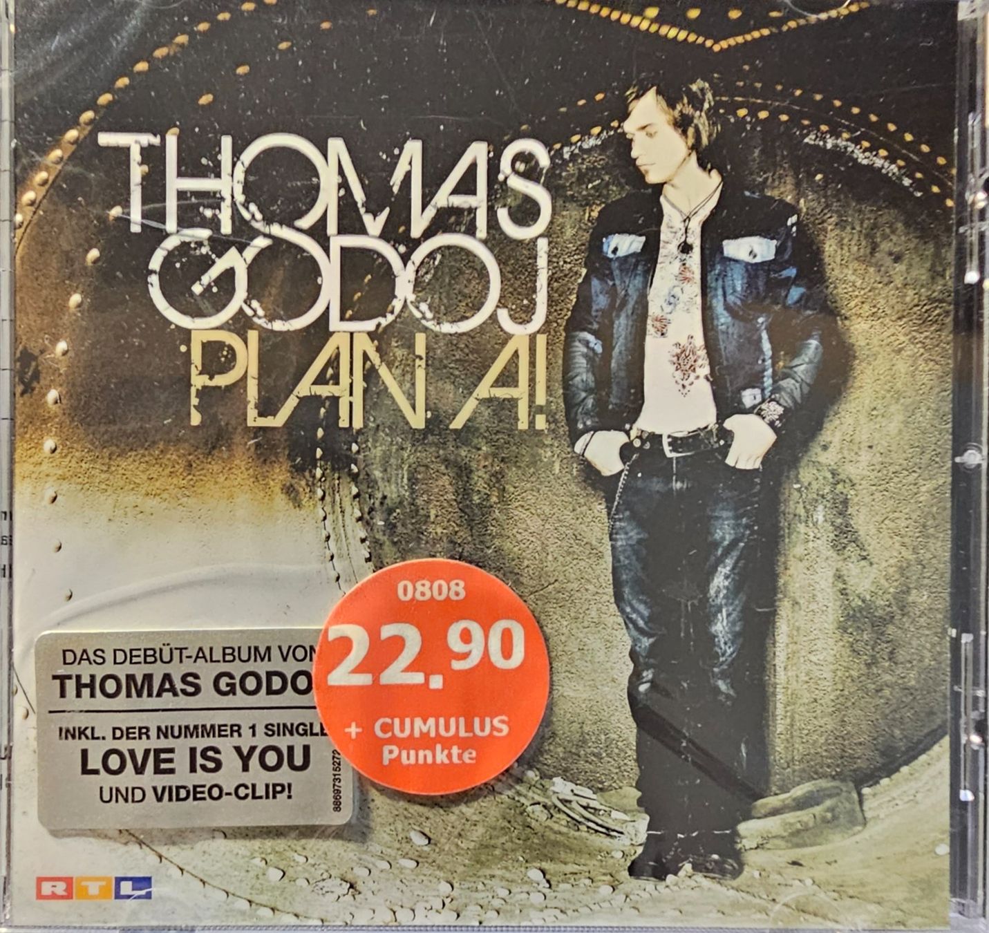 CD: Thomas Godoj – Plan A! – Nuovo e nell'imballaggio originale da Wahlen b. Laufen venduto da Cg10