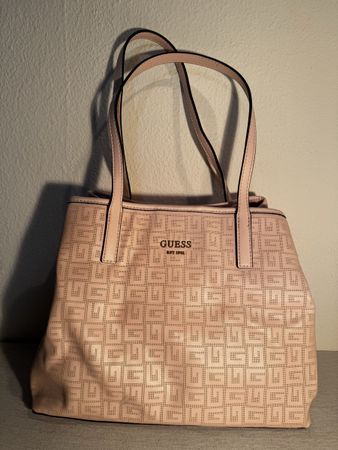 Guess Vikky G Tote Bag Handtasche, rosa, neuwertig