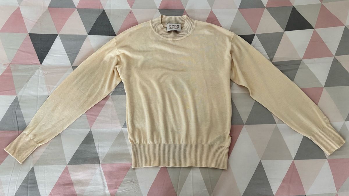 Maison Scotch Maglioni & Felpe: SCOTCH & SODA light beige pullover S/36 – Usato da Zürich venduto da Angela_Fashion_Lover