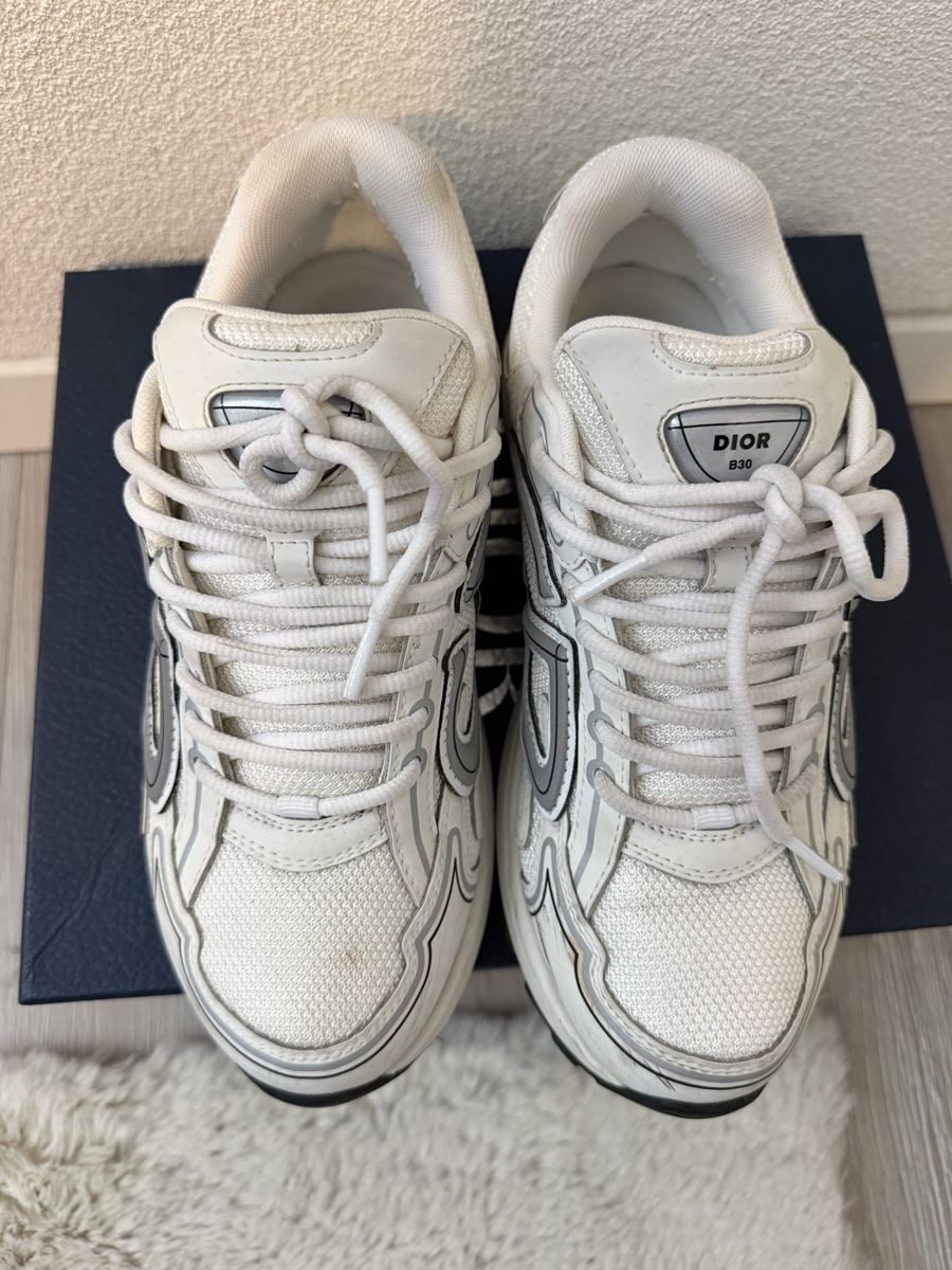 Dior Herrenschuhe: Dior B30 Sneakers White Size 38 Used Condition – Gebraucht aus Villeneuve VD von lara.csx 3