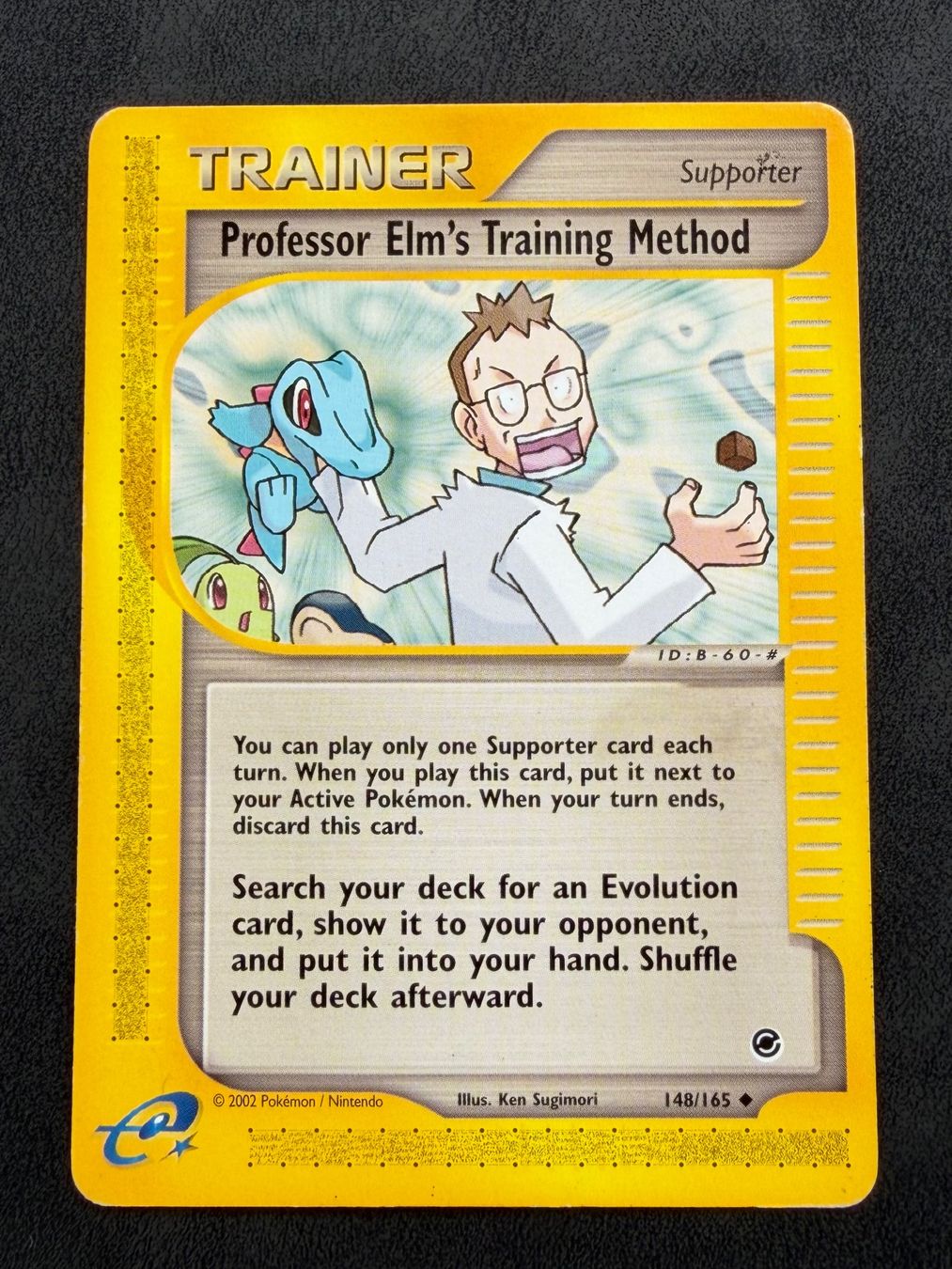 Pokémon Carte collezionabili: Prof. Elm's Training Method | Totodile, Chikorita, Cyndaquil – Usato da Aarau venduto da fgr15