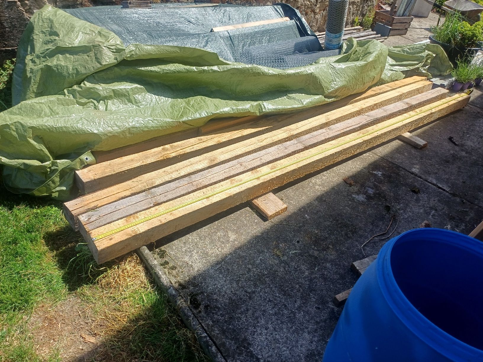 Articoli in legno: Holzbalken  Angebot 1Stk. – Difettoso da Wangenried venduto da Recycler94