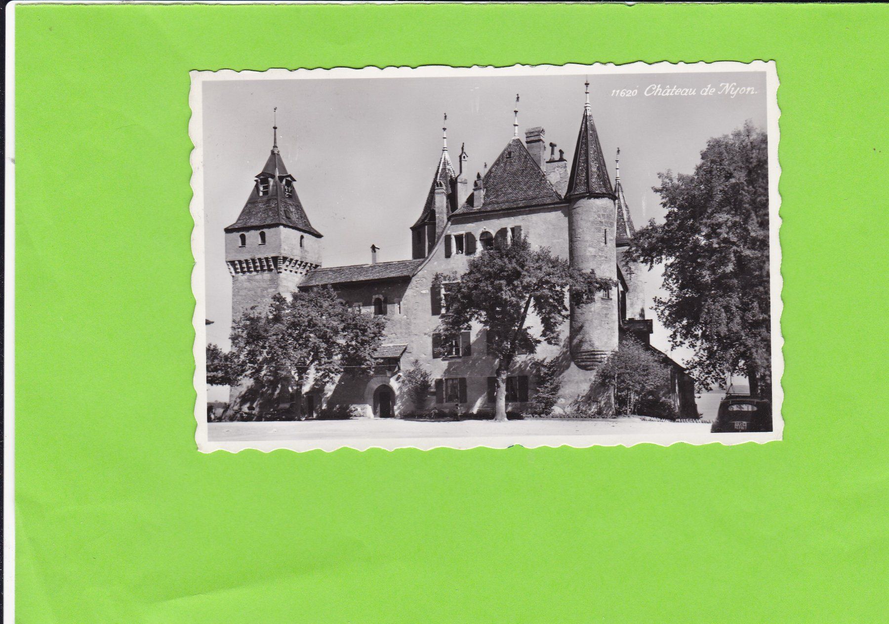 Cartoline postali: Château de Nyon – Usato da St. Peterzell venduto da neckertal