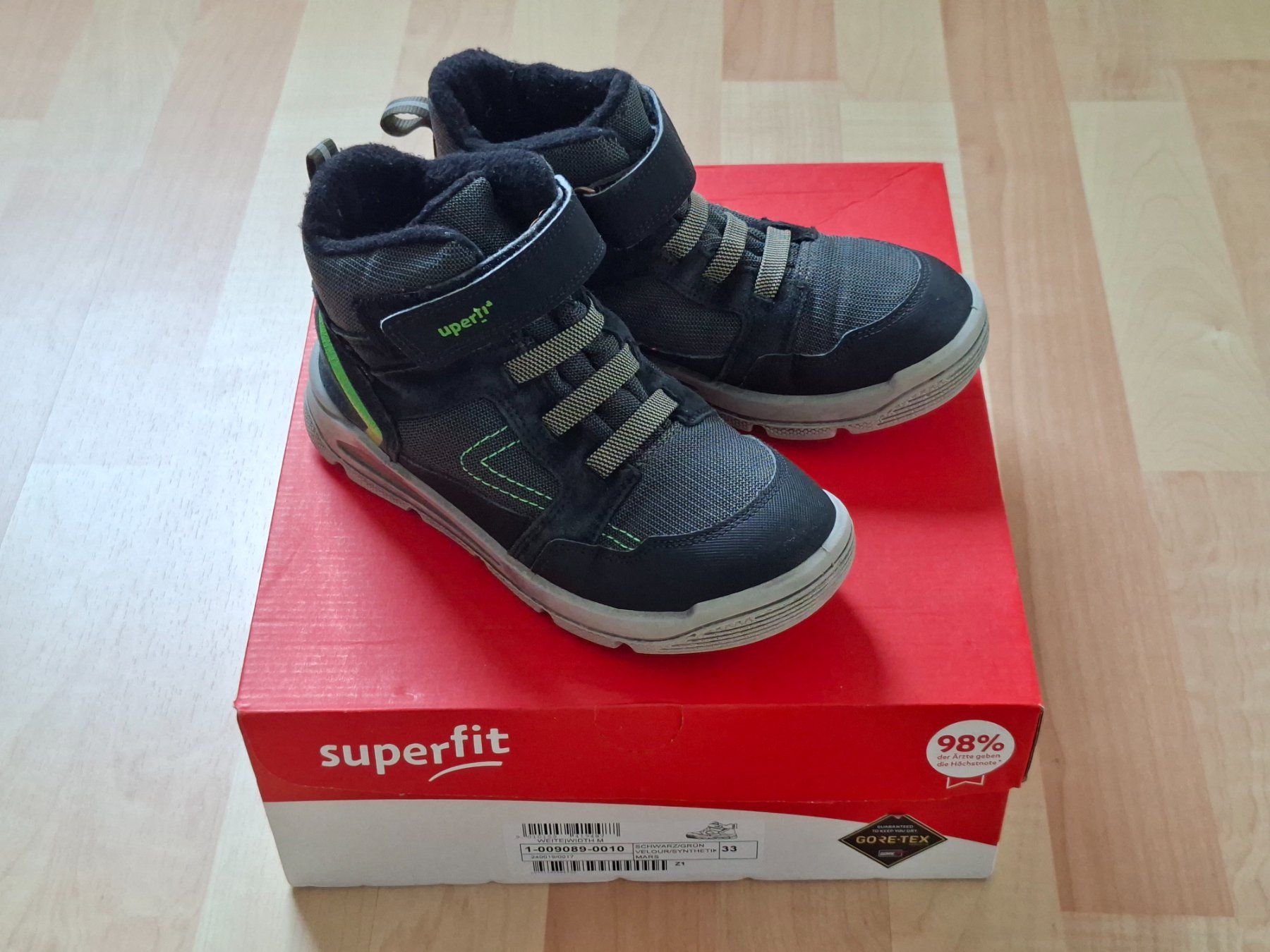 Superfit Scarpe da uomo: Gore-Tex Schuhe Gr. 33 – Usato da Niederlenz venduto da ion_gv7d