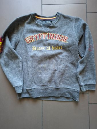 Original Harry Potter Pullover Gryffindor grau Gr. 164-176
