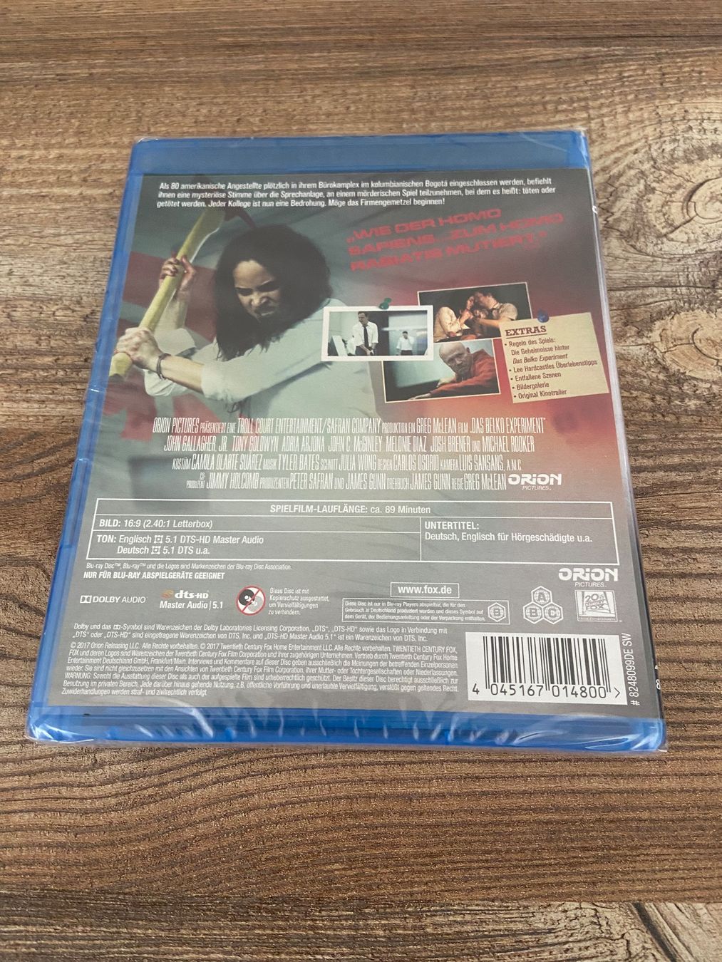 Alle DVDs: Das Belko Experiment Blu-ray Neu/OVP – Neu und originalverpackt aus Hasle LU von P89erni01 1