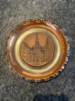 Kupferteller zum Aufhängen mit Zytgloggen-Motiv. (Bern)