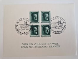 Deutsches Reich Briefmarken Block 7