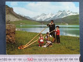 MELCHSEE-FRUTT AK ONW ALPHORNBLÄSER LÄNDLER-MUSIK-GRUPPE