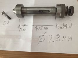 Präzisions Spindel Spannzange Schaublin