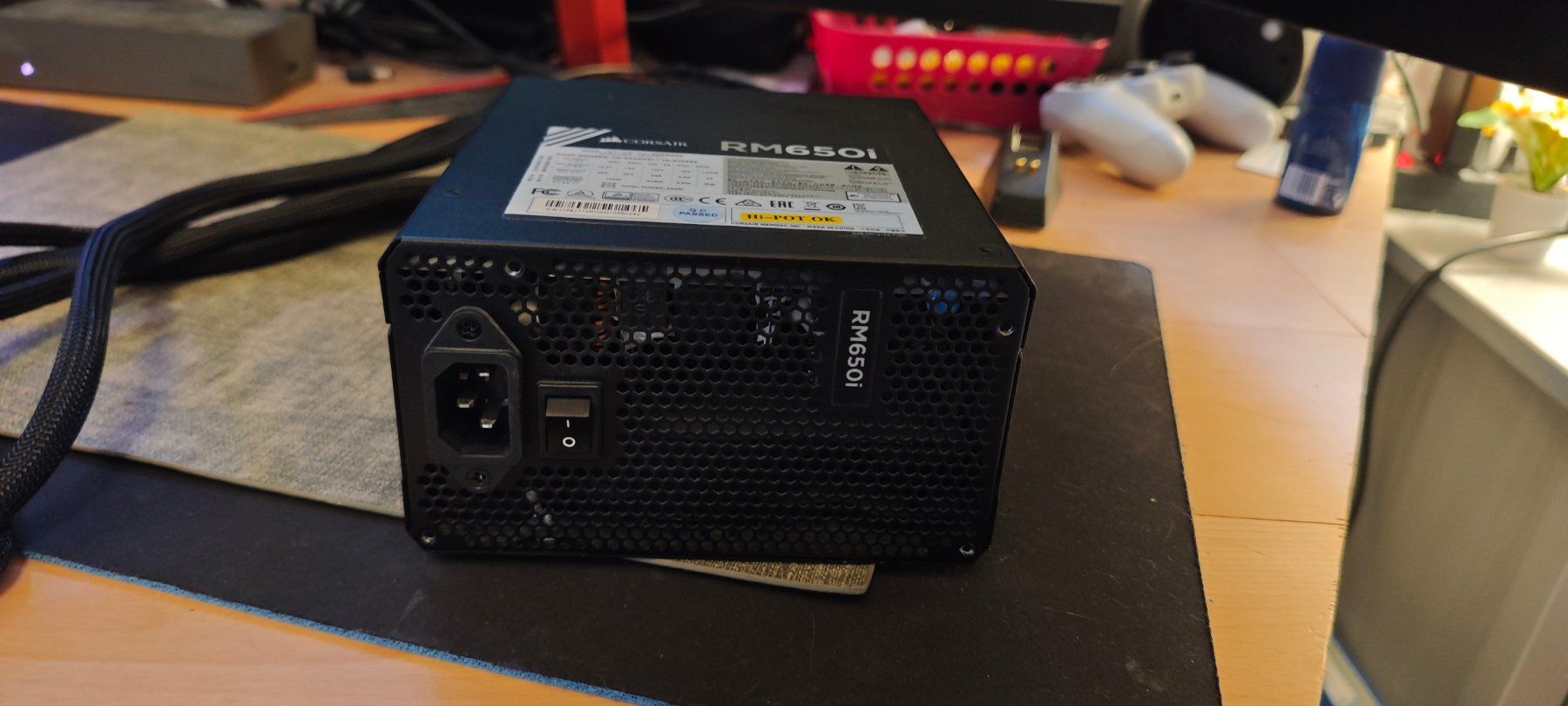 Corsair Elektronikbauteil: Corsair RM650i 650W – Gebraucht aus Wölflinswil von EIFACH_CJ