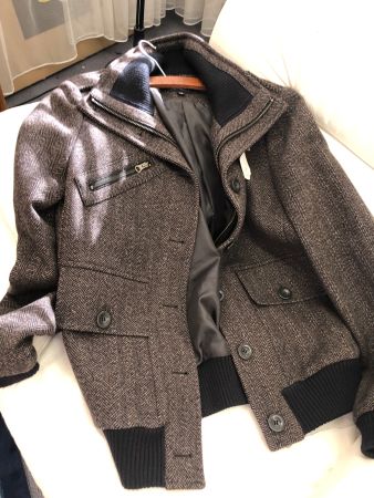 Jacke braun Uebergangsjacke