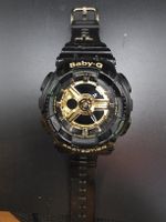Baby-G Casio Uhr schwarz gold guter Zustand