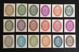 Deutsches Reich Dienstmarken 1924**