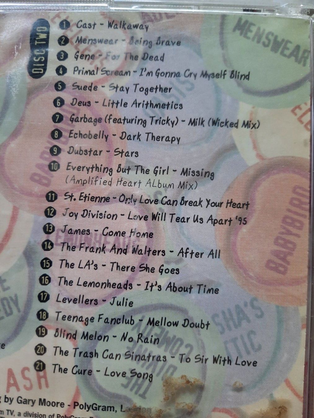 CDs: CD Crush - Compilation 2 Cds Rock - Wave - Brit – Gebraucht aus Pully von bro_n52j 3