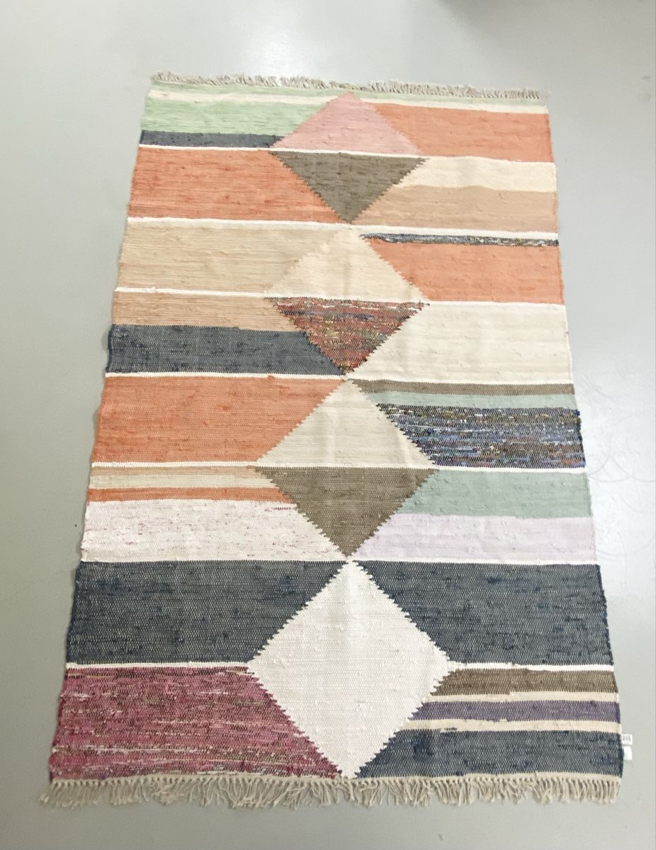 Tappeti: Wunderschöner bunter Teppich Baumwolle 160x230cm – Nuovo (secondo la descrizione) da Zürich venduto da Unique2400 6
